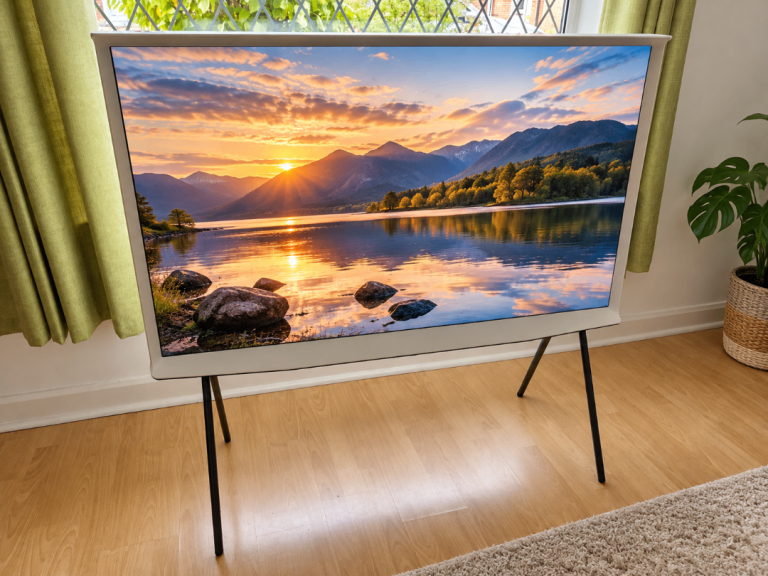 Samsung 55’ Serif - Smart 4K Ultra HD HDR QLED TV  (Newly New)