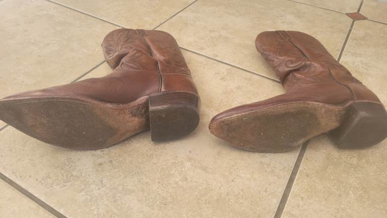 Dan Post Milwaukee DP2111 Brown Mens Western Cowboy Boots. Size 10.5 Uk Extra Wide