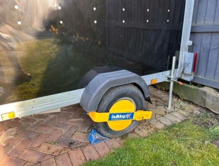 Box trailer tickners ifor williams bateson brian james camping fishing car boot