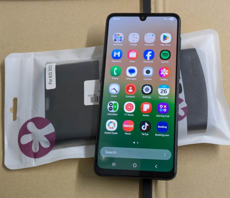 Unlocked Samsung Galaxy A33 5G 128GB Cheap Phone For Work, Business, Personal Use 