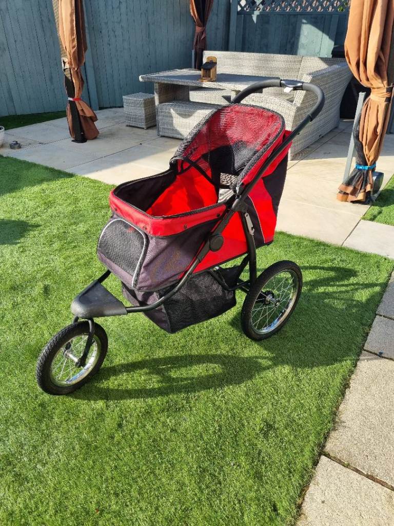 Pawhut Dog Buggy 3 wheels for medium dogs