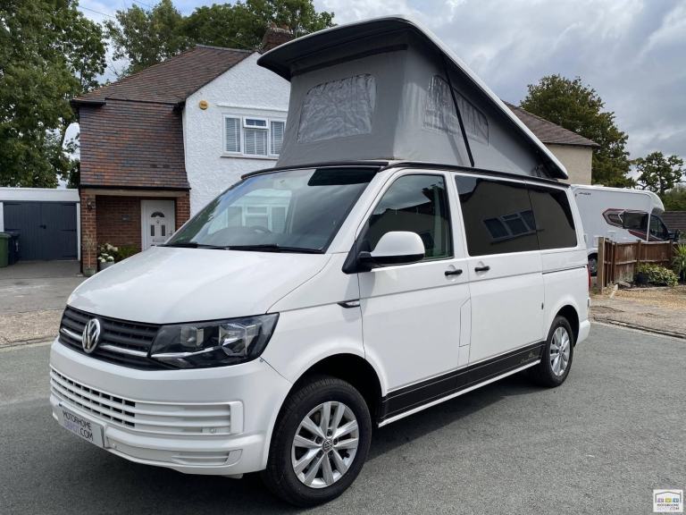 VW T6 Camper King 4 Berth, Pop Top, Rock & Roll Bed, Drive-Away Awning