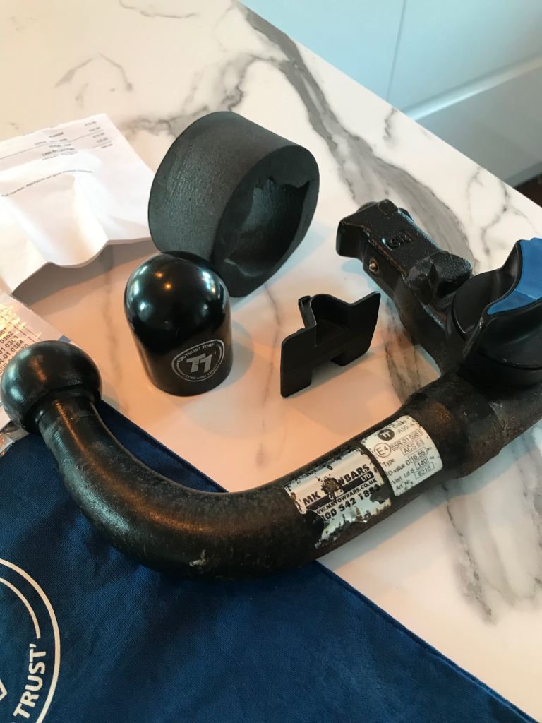 Tow bar, Tow-Trust Detachable Swan Neck Towbar For Volvo V60 Estate 2018 - onwards 