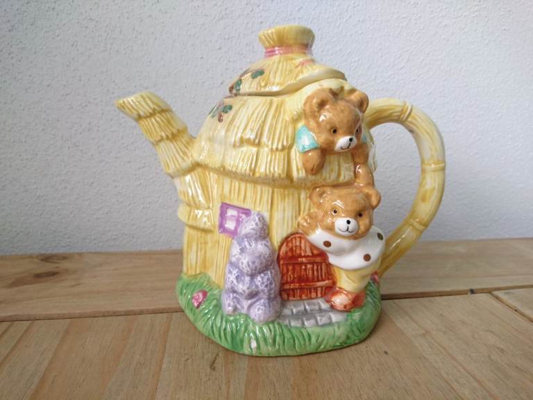Teddy House Novelty Teapot