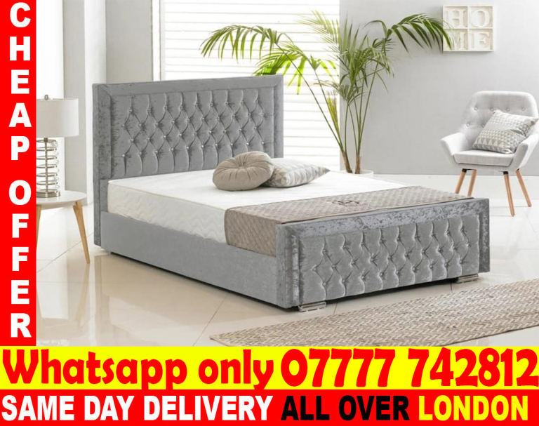 --FREE DELIVERY:KING SIZE - SINGLE  - BED AND MATTRESS --(ygdgs