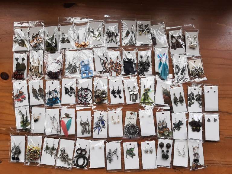 Earrings x 62 Brand New for Car Boot Seller or eBay Costume Jewellery All Different Types