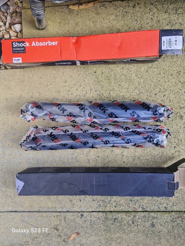 Fiat panda mk 2 shock absorbers x2 