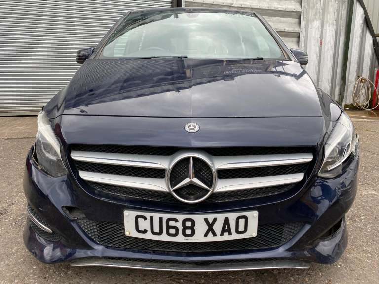 2019 68 REG MERCEDES B-CLASS B180 1.6 AUTO EXCLUSIVE DAMAGED REPAIRABLE SALVAGE