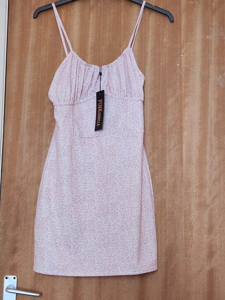 New Pink Vanilla Pink Mini Dress with Tags