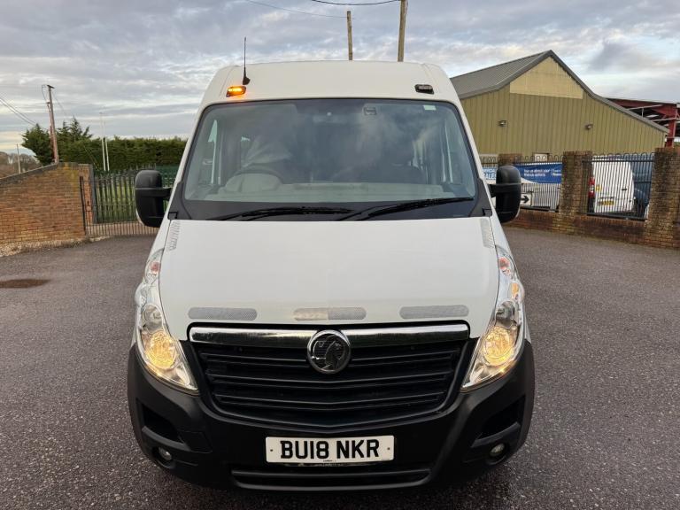 2018 Vauxhall Movano 2.3 CDTI H2 Van 130ps MWB CREW VAN AIR CON UTILITY SPEC PANEL VAN Diesel Manual
