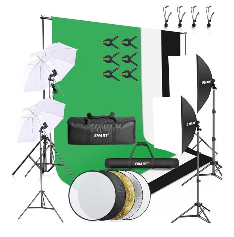 EMART 2.6 x 3m Background Support System For photo studio