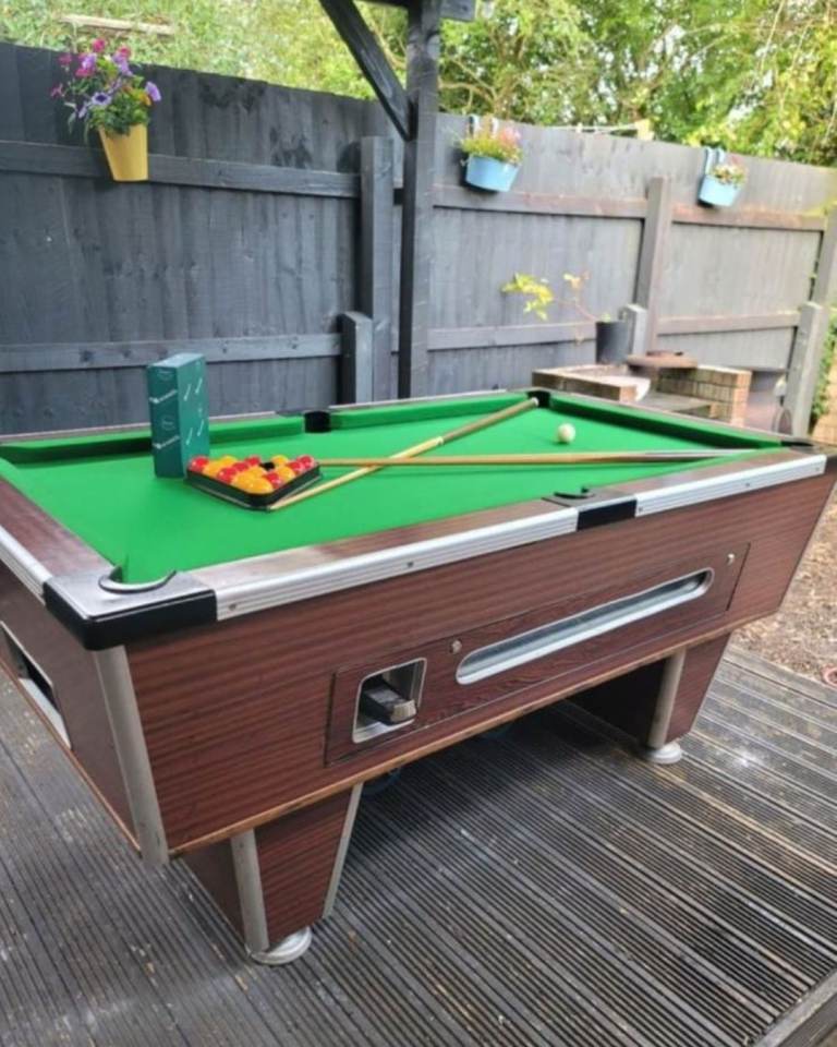 6*3 tournament slate pool table 