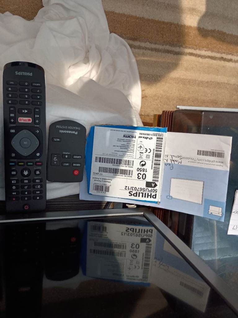 50"LCD TV +Sound bar 