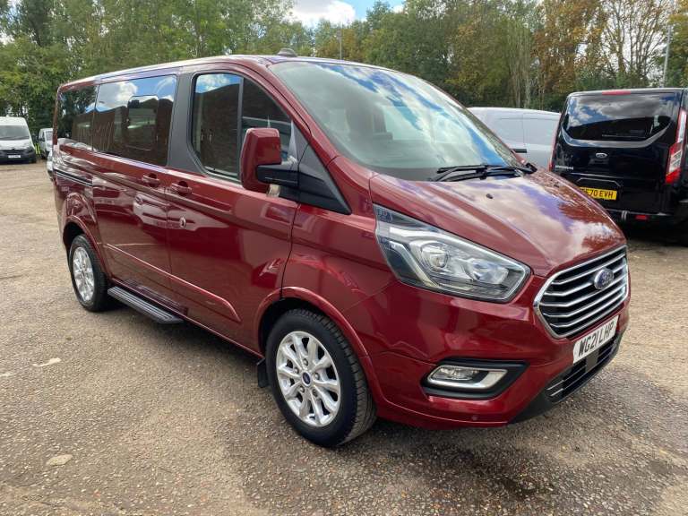 2021 21 Reg Ford TOURNEO CUSTOM 2.0TDCi Titanium Auto 4 Seats Wheelchair AccessM