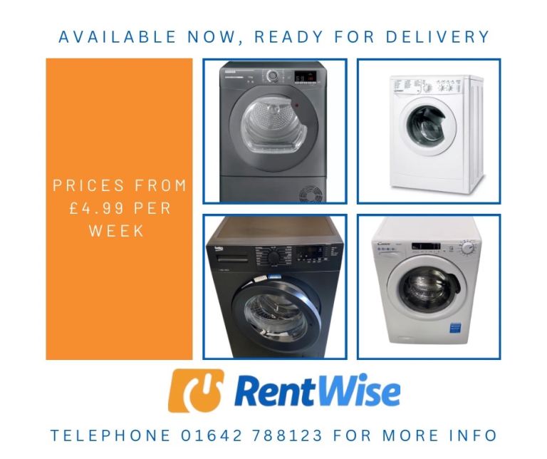 Washing machines available now 