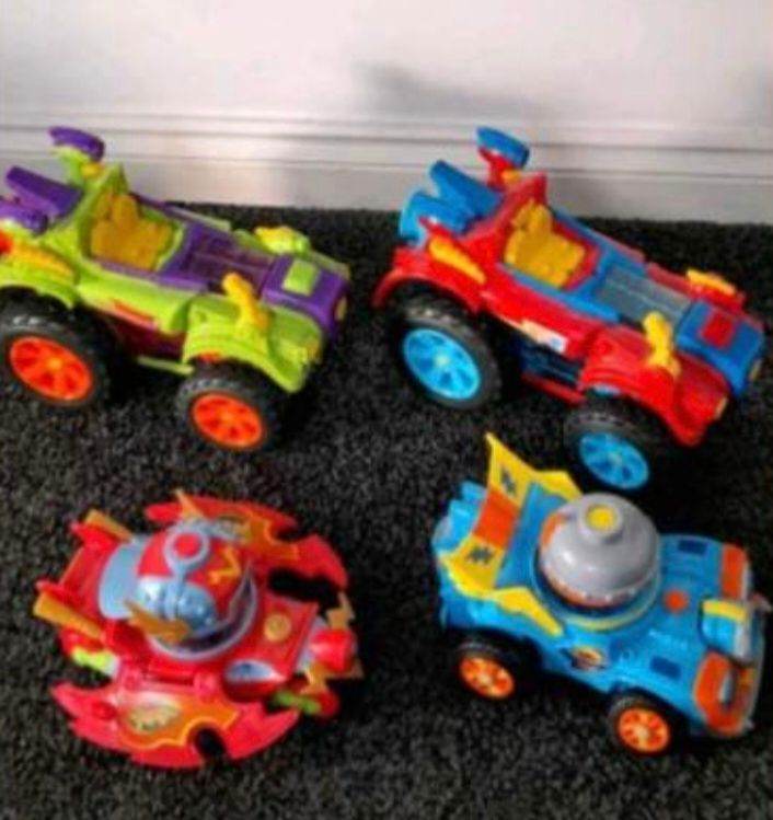 Superzing kid fury vehicle, kid kazoom vehicle, super hero monster Roller,  Villian truck, 