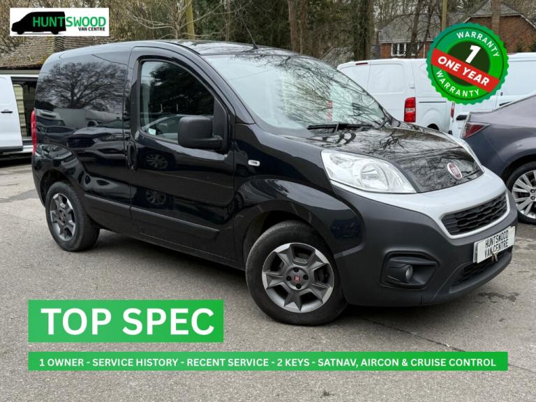 2022 FIAT FIORINO 1.3L DIESEL BLACK SPORTIVO TOP SPEC VAN - 35K MILES - 1 OWNER