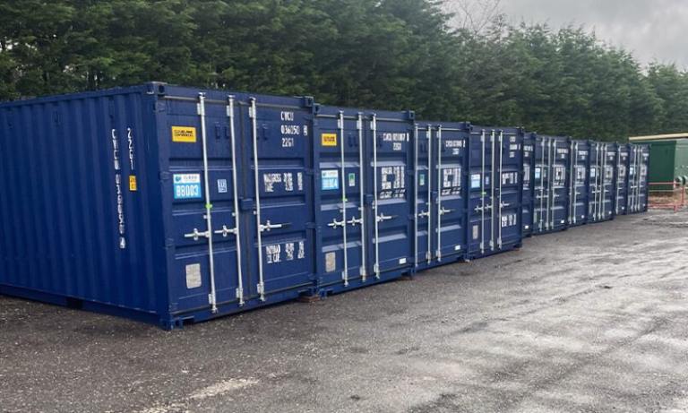 Caravan Storage Space and Self StorageContainers available to rent in Gloucester