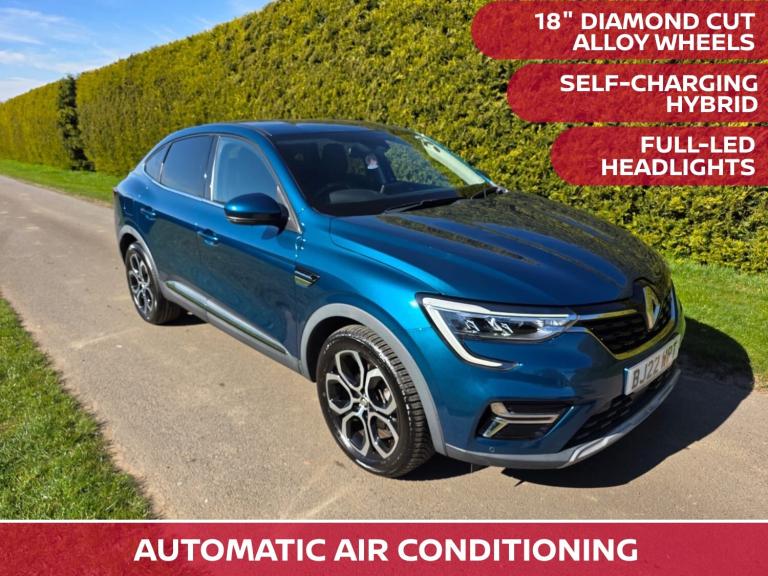 2022 Renault Arkana 1.6 E-TECH Hybrid 145 S Edition 5dr Auto COUPE Petrol/Electric Hybrid Automatic