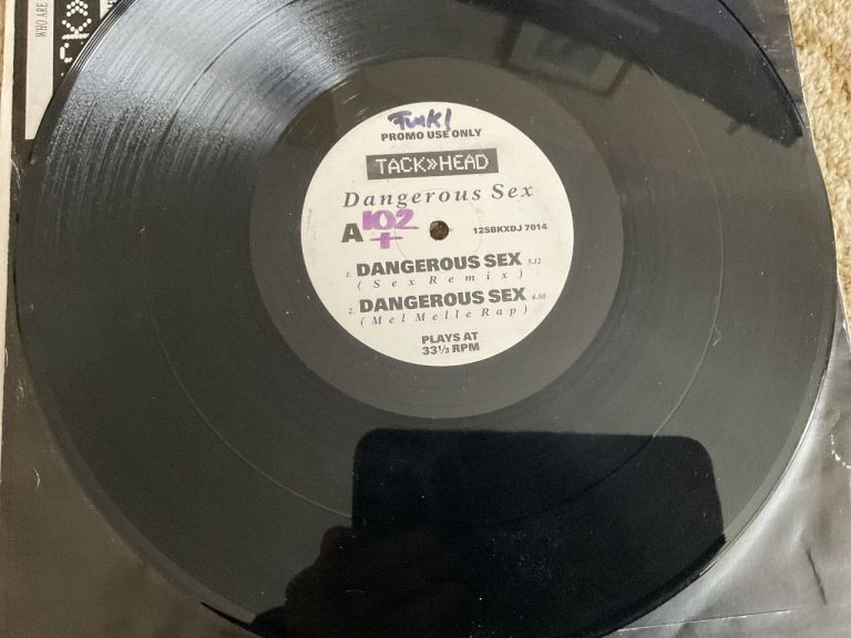 TACKHEAD - DANGEROUS SEX 12” ELECTRO DUB