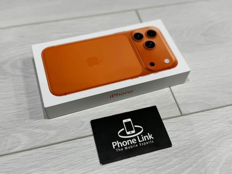 📱New Sealed Cosmic Orange Apple iPhone 17 Pro Max 256GB Unlocked + 1 Year Apple Warranty 🍎 - P1581