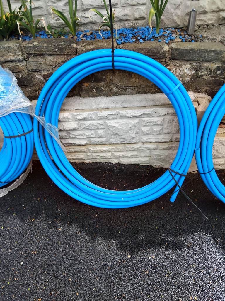 Brand new water mains pipe 