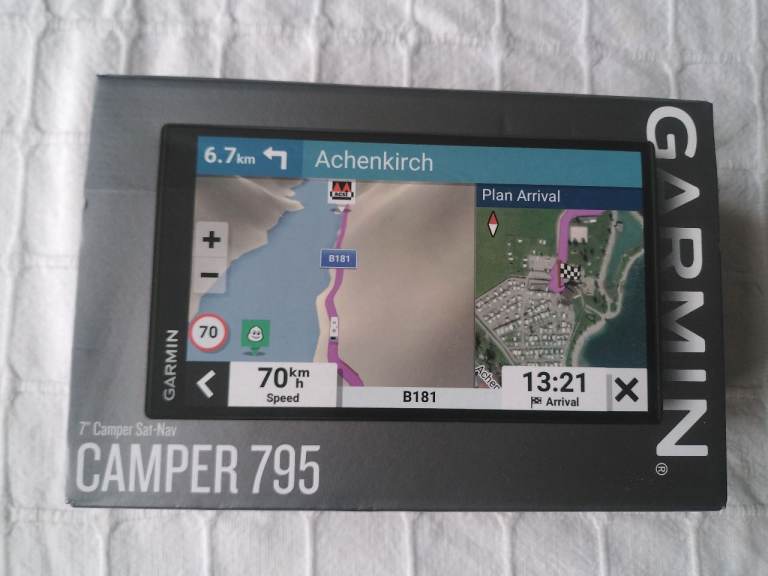 Garmin Camper 795 7" Sat Nav