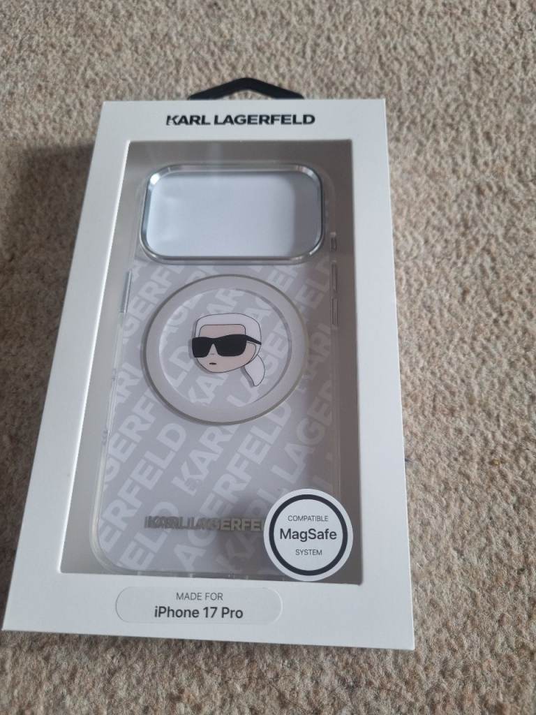 Karl Lagerfeld iPhone 17 Pro MagSafe Case – New