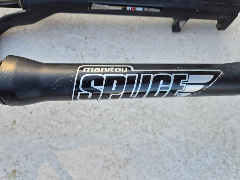 manitou Splice forks - black