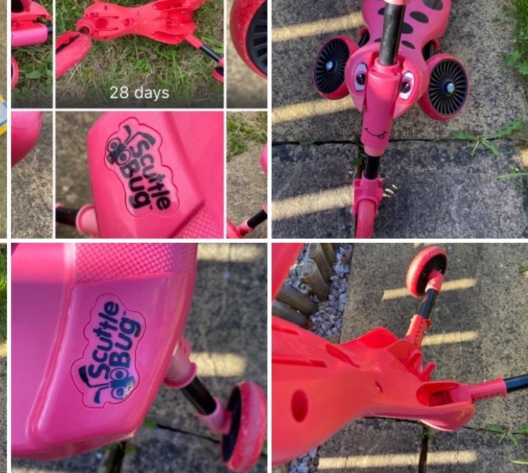 image for Sit on scooter vgc