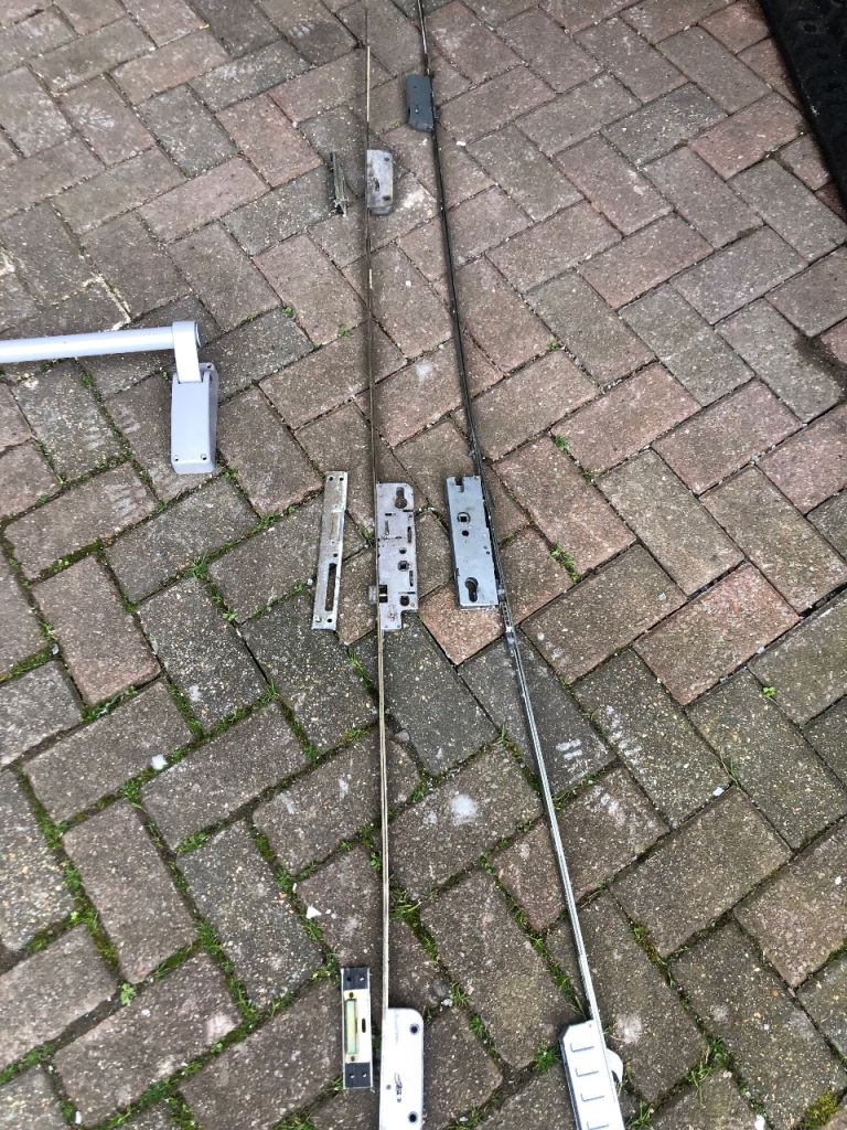 UPVC lock system 