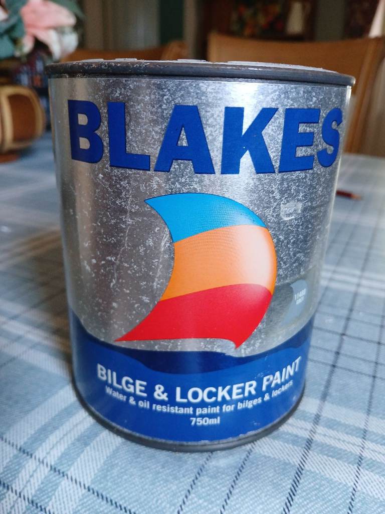 New Blakes Bilge & Locker Paint – 750ml, Water & Oil Resistant