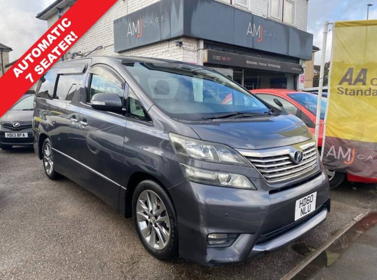 2024 Toyota Vellfire 2.4 Automatic MPV Petrol 7 Seater Grey 5dr MPV PETROL Automatic