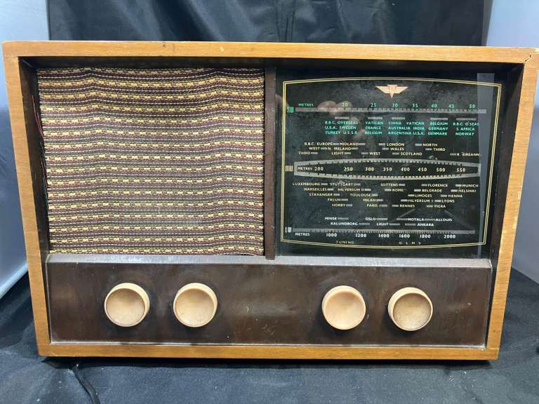 Kolster Brandes Model LR10 Radio Made in England in 1954