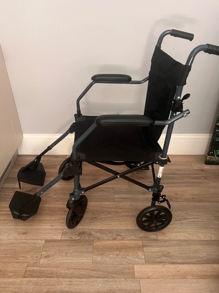 Drive Medical Foldable Transport Wheelchair - Lightweight & Compact
