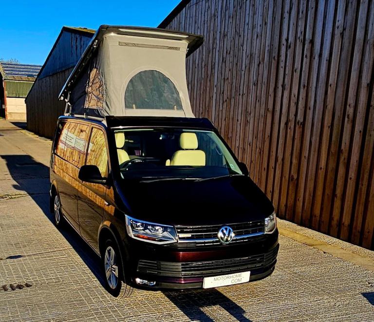 VW Transporter T6 Three Bridges 4Motion DSG 2016 17k 4 berth pop top conversion
