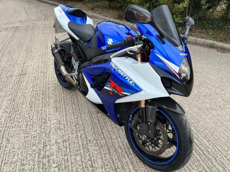 2007 07 SUZUKI GSXR 1000 K7 GSXR1000 SUPERBIKE CLASSIC SPORTS BLUE  WHITE