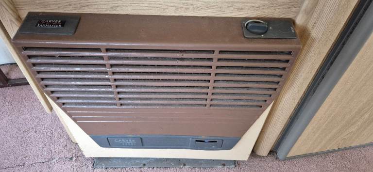 CARVER 3000 FANMASTER gas heater for camper caravan motorhome.