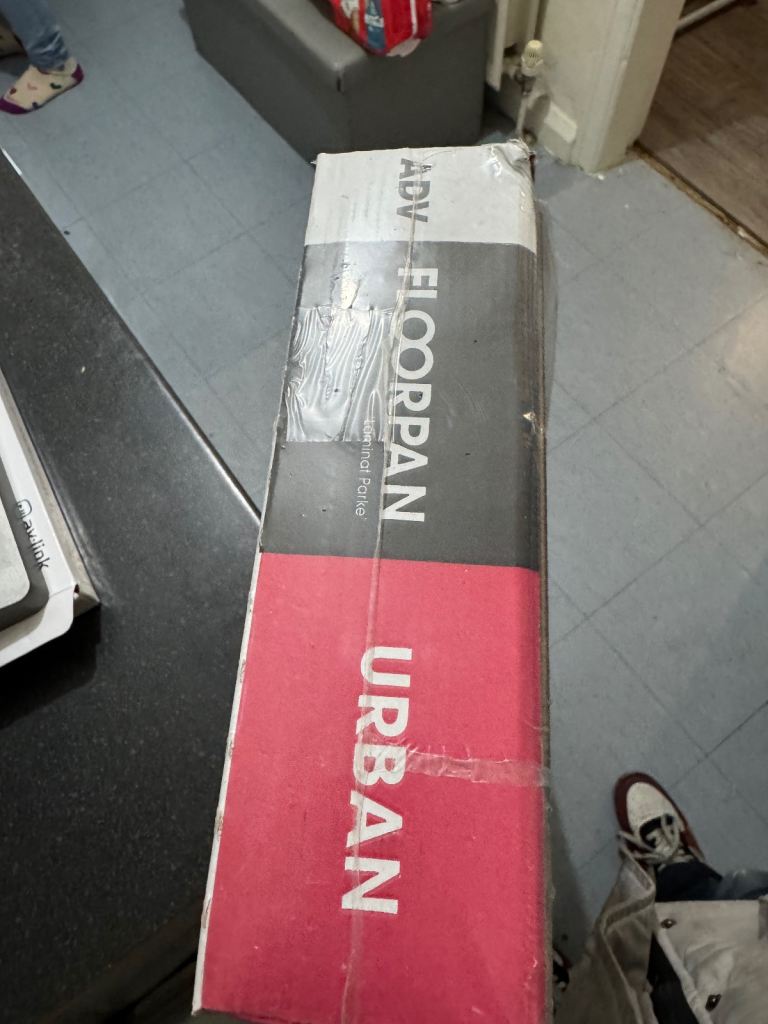 Two Packs of Laminate flooring