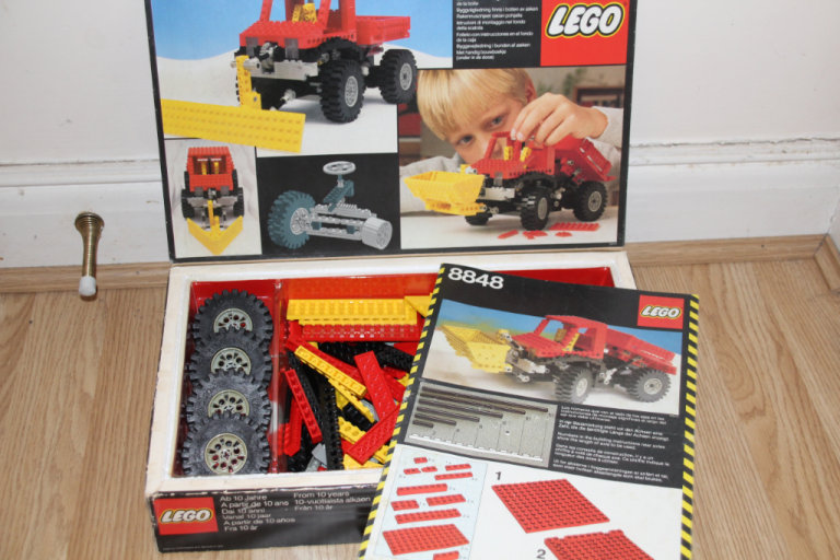 Vintage Lego Technic 8848 Power Truck * with instructions and box *