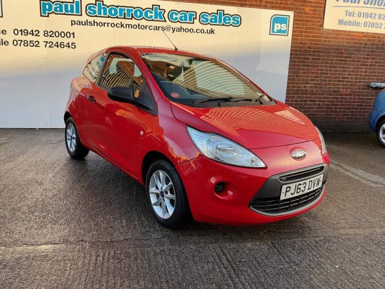 2014 Ford Ka 1.2 Studio Connect 3dr [Start Stop] HATCHBACK PETROL Manual