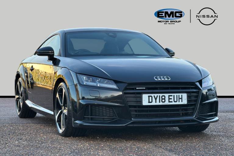  Audi Tt Coupe 2.0 Tfsi Black Edition Coupe 3dr Petrol S Tronic Quattro Euro 6