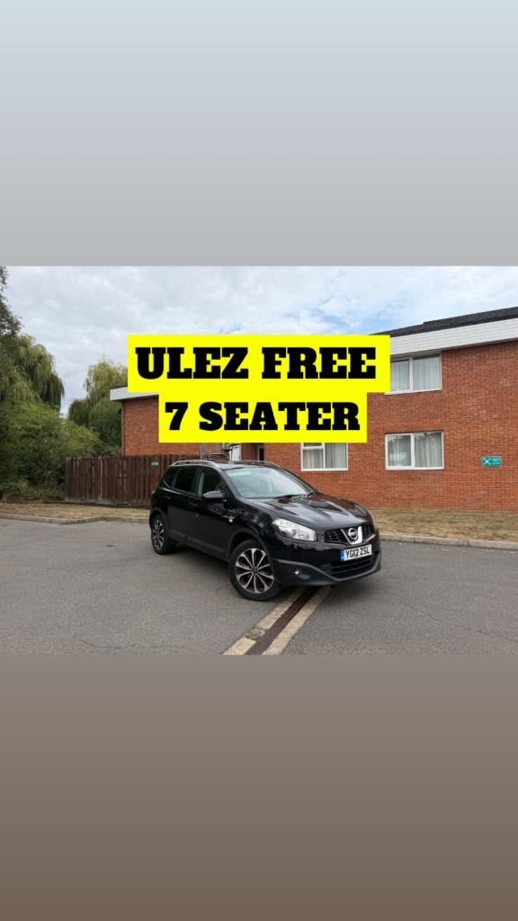 Nissan Qashqai +2 7 Seater N-Tec+ Top Spec Long Mot Px Welcome