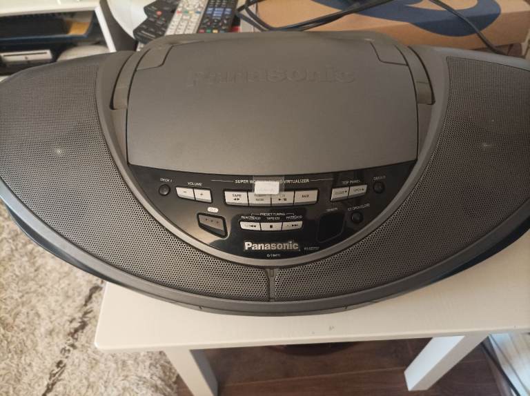 Panasonic CD & Tape 📼 player radio 📻
