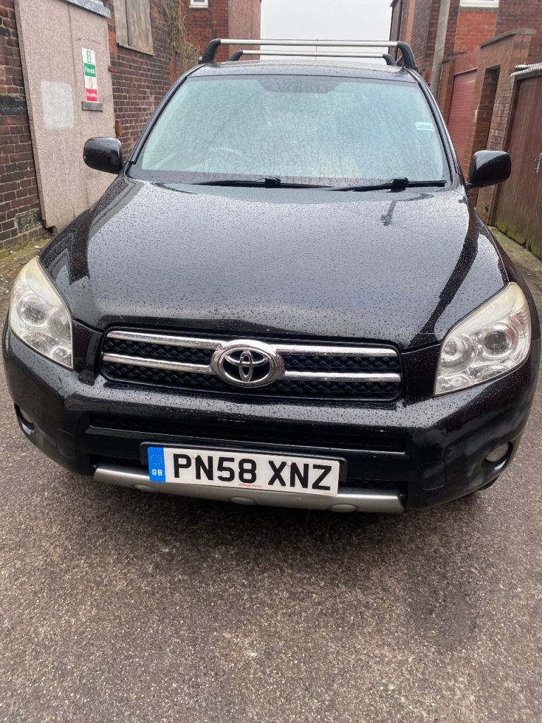 Toyota Rav 4 2.2 suv 4x4 2008 diesel manual black 