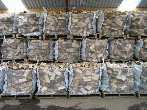 Hardwood Ash Logs Special Deal 3 Ton Bags For Just £240!! Dried Ready to Burn Firewood for Sale