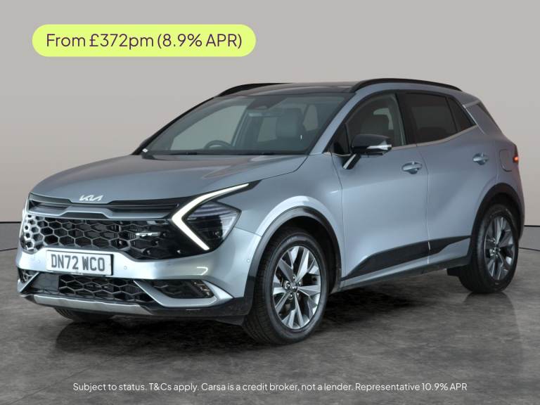 2022 Kia Sportage 1.6 h T-GDi GT-Line S SUV 5dr Petrol Hybrid Auto Euro 6 (s/s) (226 bhp) - A Suv...