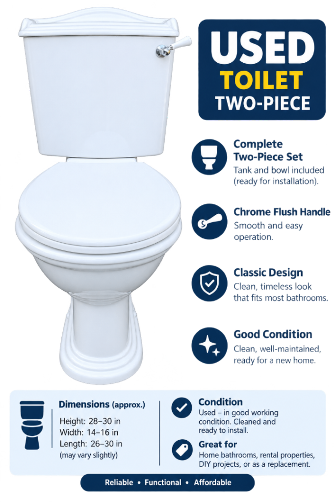 Used toilet