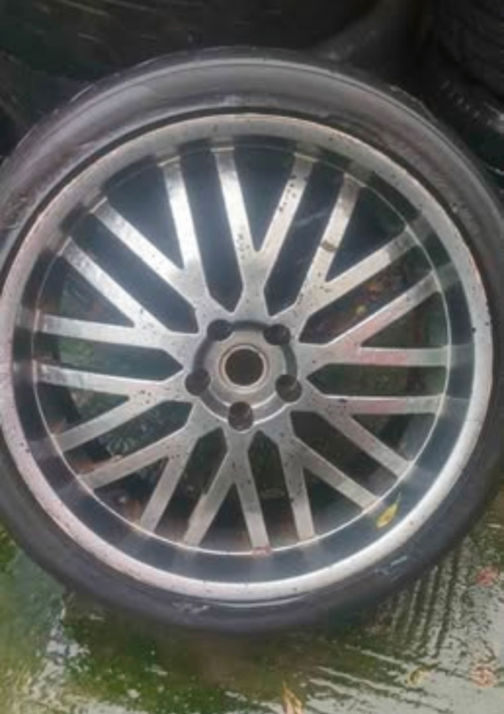 Khan 22 inch deep dhis alloys wheels the alloys wheels 