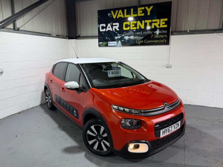 2017 Citroen C3 1.2 PureTech Flair Euro 6 5dr HATCHBACK Petrol Manual